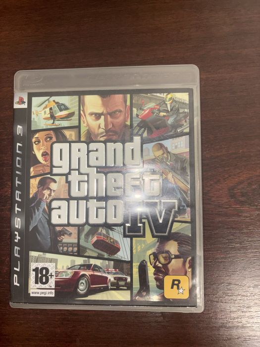 Диск Grand Theft Auto lV