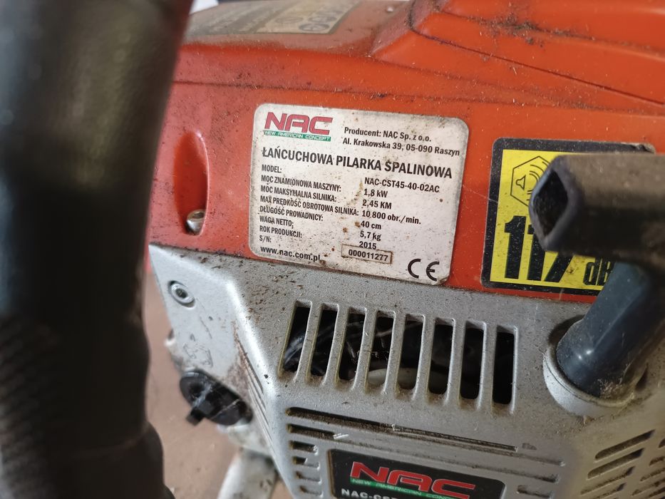 Pilarka łańcuchowa Nac