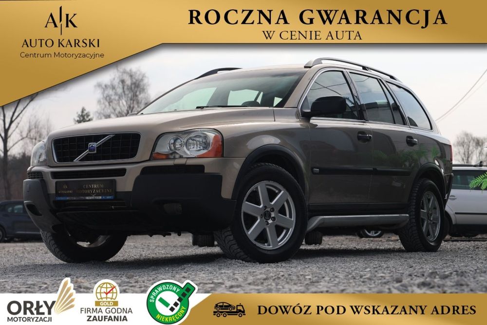Volvo XC 90 2.4 163KM D5*Automat*Wielofunkcja*Klimatronic*Tempomat*Nawiewy Tył