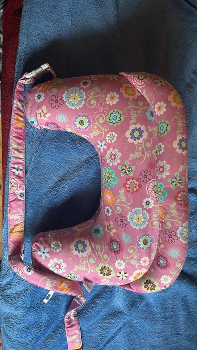 Подушка для годування Chicco Boppy Pillow Deluxe рожева