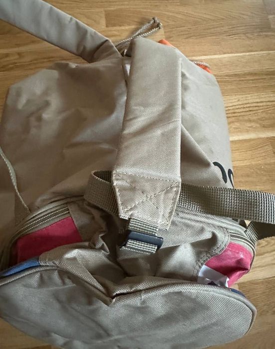 Сумка рюкзак міський коричневий