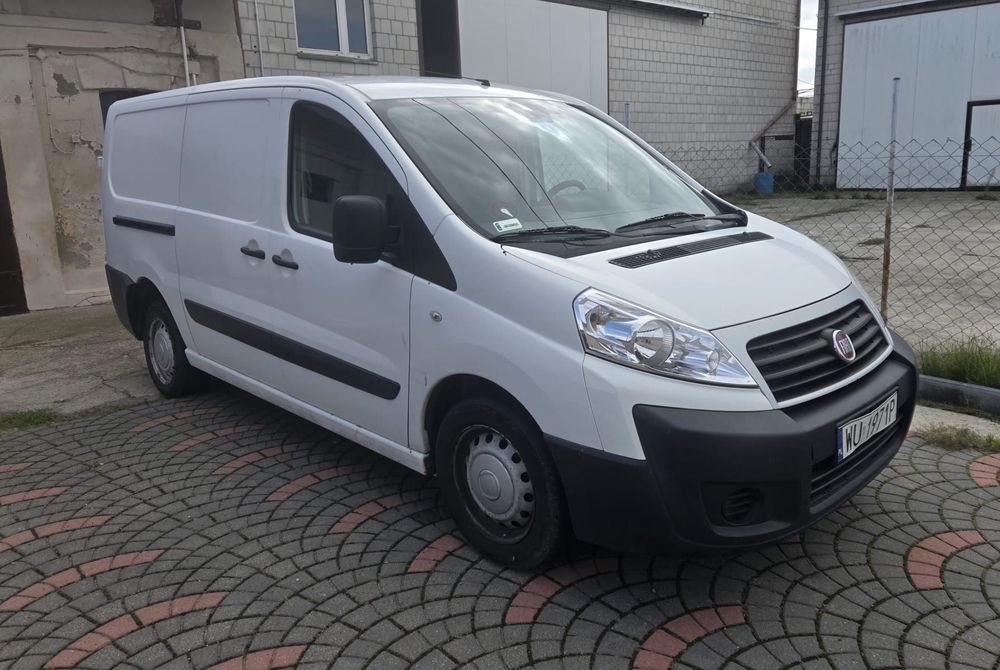 Fiat Scudo  Salon Polska, Niski przebieg, zadbany, 2 właściciel