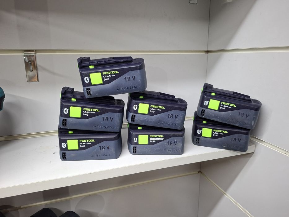Festool 5.0ah акумуляторна батарея Фестул оригінал