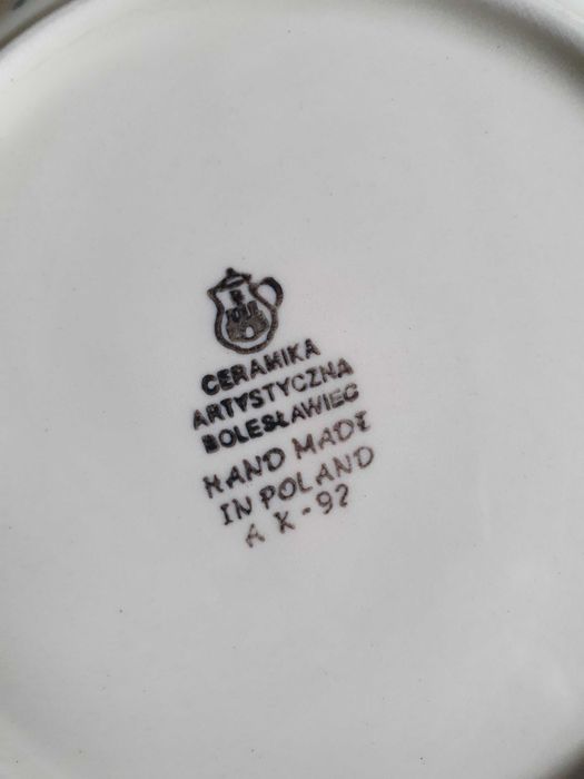 Ceramika Artystyczna Bolesławiec Talerz średnica