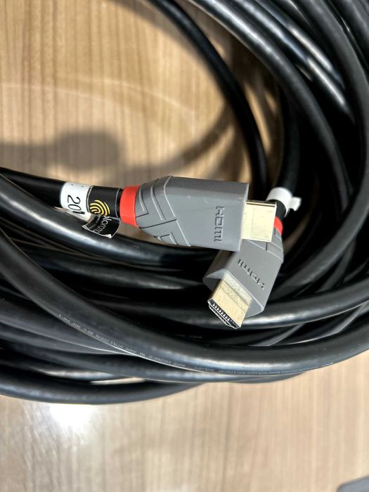 3 Cabos HDMI Lindy Profissionais (10m e 20m) – 4K / Ultra HD