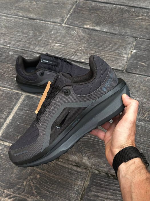 Кросівки осінні Nike Air Winflo 11 Gore-Tex Black premium | Кроссовки Найк чоловічі