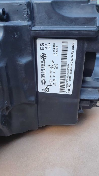 Фари VW Polo 5 Polo 6C Hella фари поло 5 Хелла рестайл