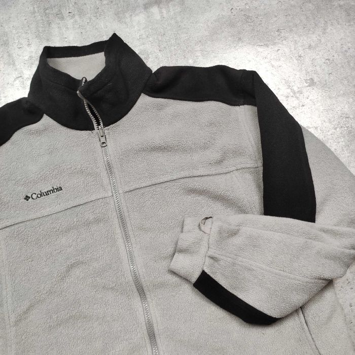 MĘSKA Bluza PREMIUM Suwak Ocieplona Thermal Polar Fleece Columbia Haft