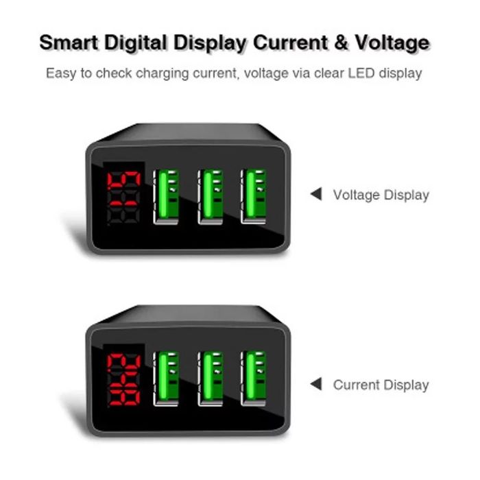 Carregador Rápido 36w multiUSB Novo