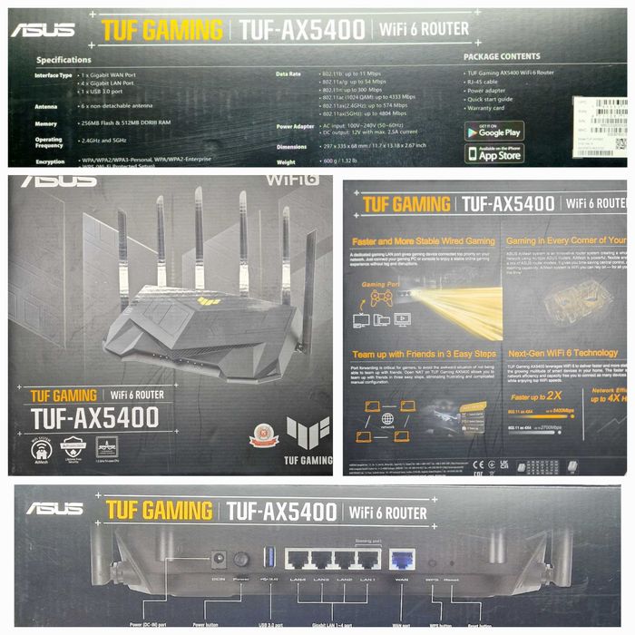 Роутер ASUS TUF Gaming AX5400
