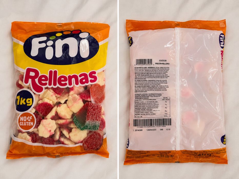 Gomas Fini e Burmar 1kg | Festas, Aniversários, Candy Bar | Novas