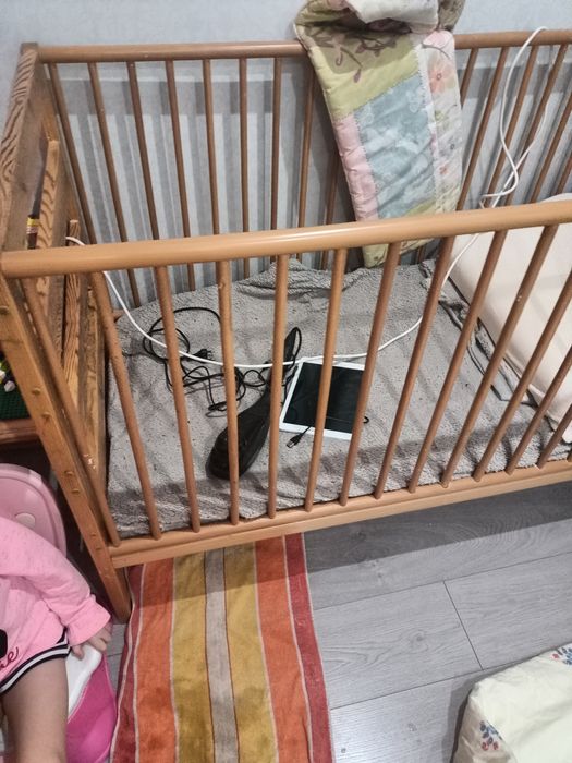 Детская кроватка. Уже разобранная