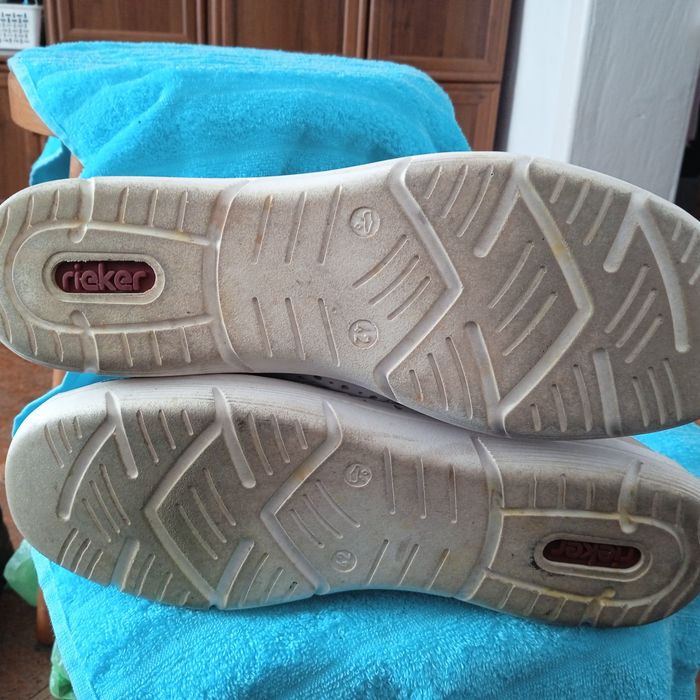 Rieker 42 sneakersy skóra naturalna