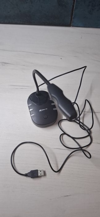 Ігровий мікрофон RGB XTRIKE ME XMC-02 USB Чорний