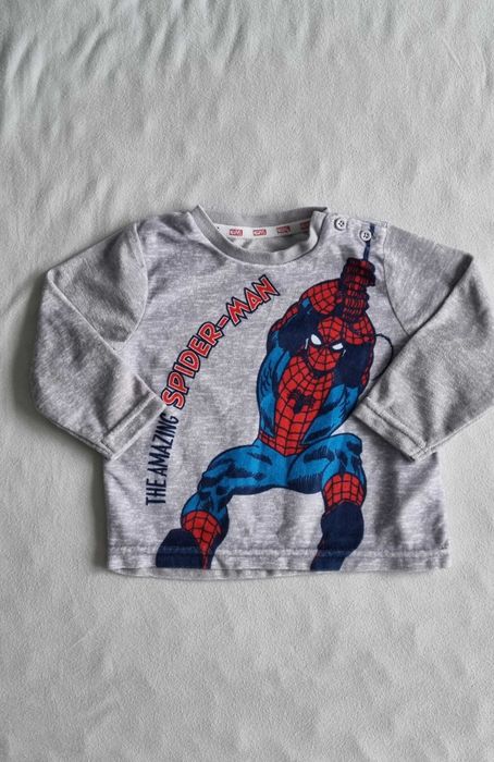 Ciepły cienki polarek bluza 74 Spider-Man Marvel