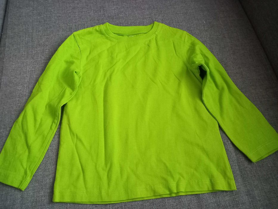 Limonkowa bluzka chłopięca r. 110