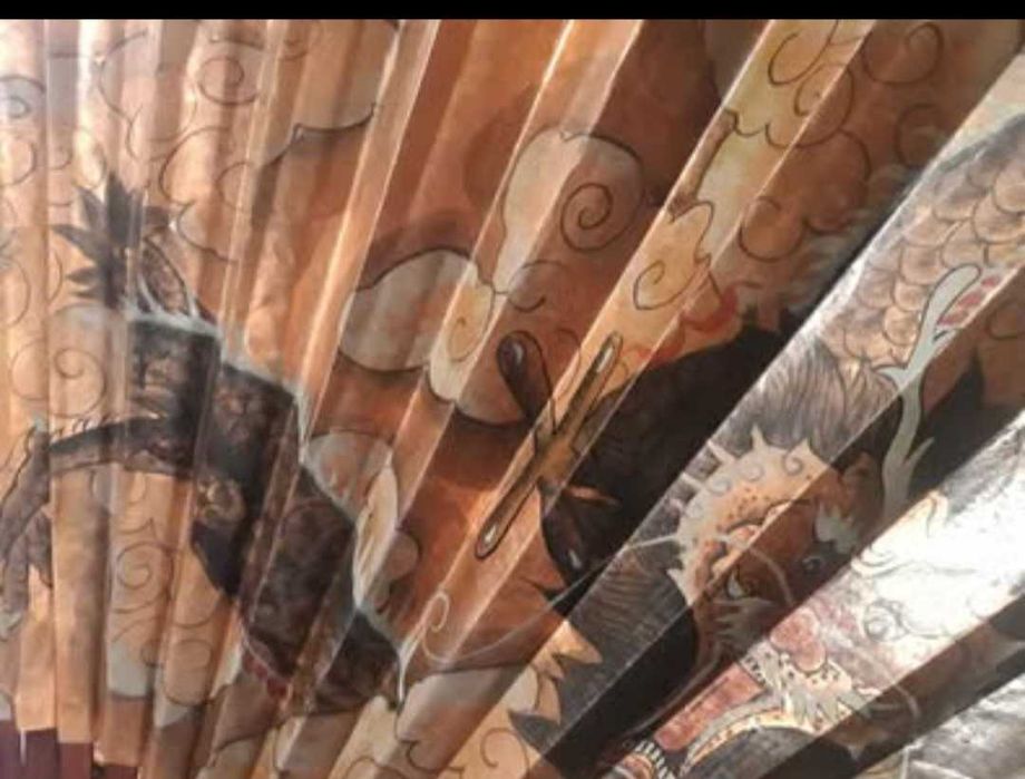 Leque de parede, orintal