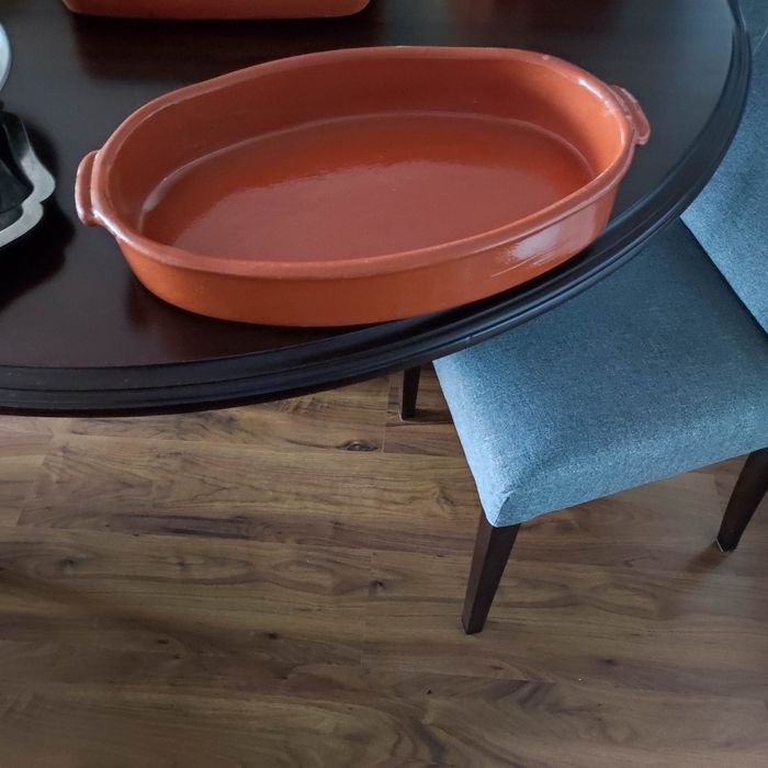 Assadeira de barro, nunca usada