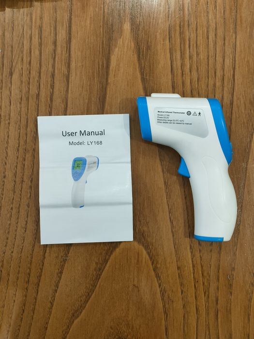 Termómetro de infravermelhos como novo