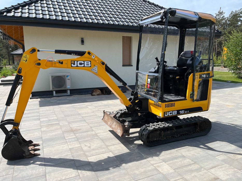 Minikoparka Jcb 16C1 Sprowadzona 878 mtg .