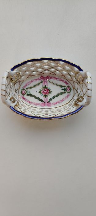 Taça decorativa porcelana fina