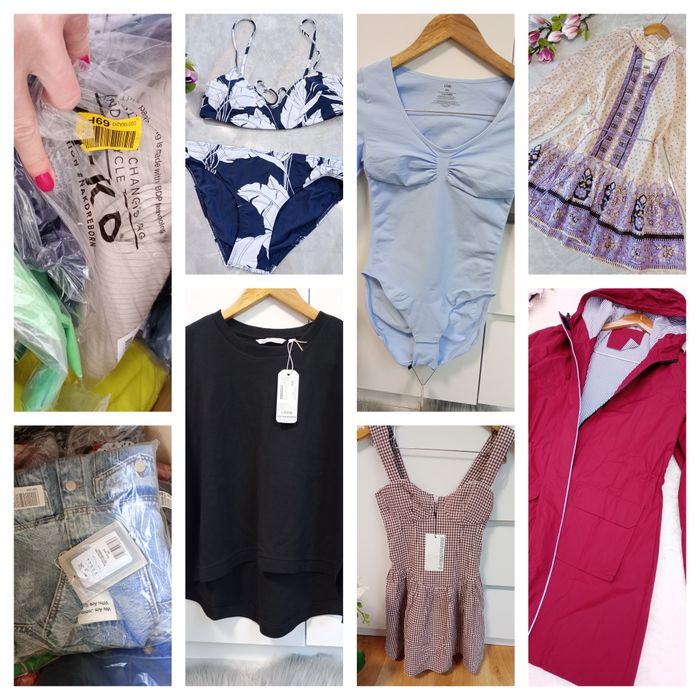 Boxy z ubraniami od sprawdzonego Przedsiębiorcy Outlet Paula