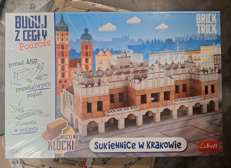 Klocki Trefl Brick trick Sukiennice w Krakowie