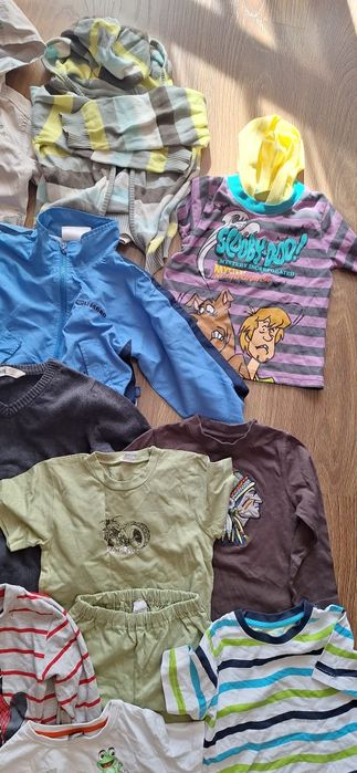 Zestaw Paka ubrań dla dziecka 98-104 wiosna jesień