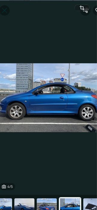 Разборка, Шрот,Запчасти Peugeot 206 CC Кузовные детали.