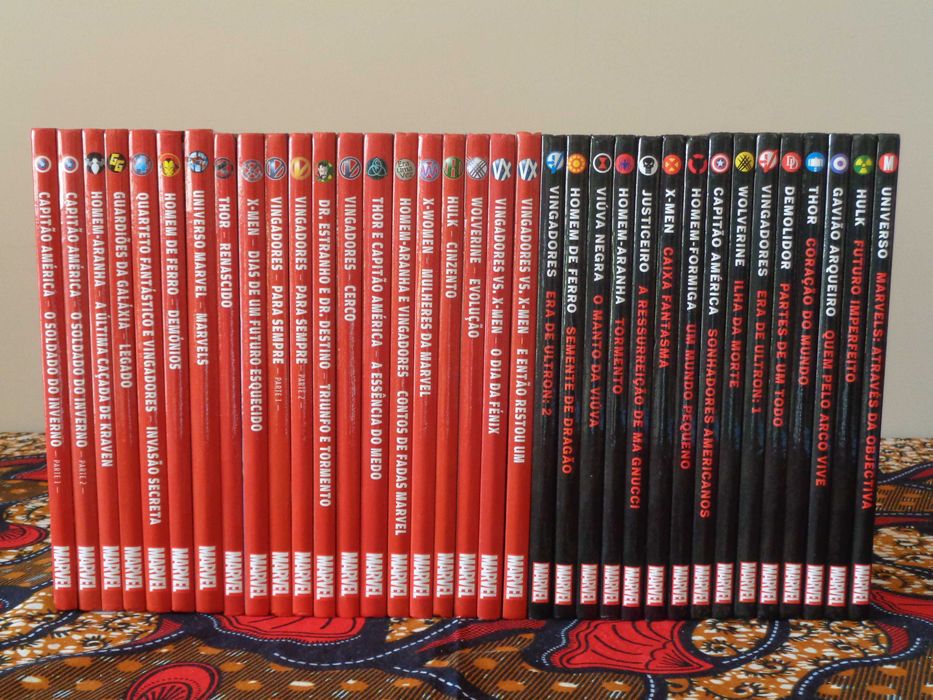 Colecções Marvel-Levoir, os 35 livros. Capa Dura. Portes Incluídos.