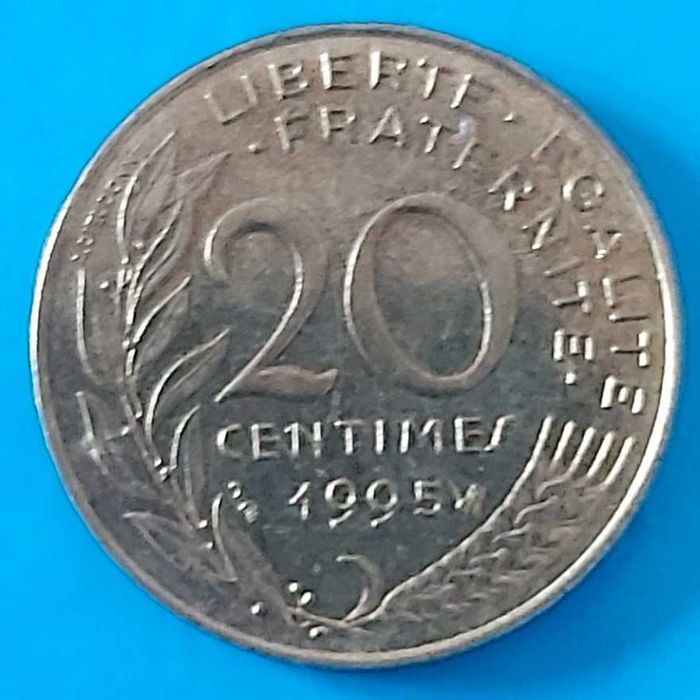 20 Cêntimos de 1995 de França