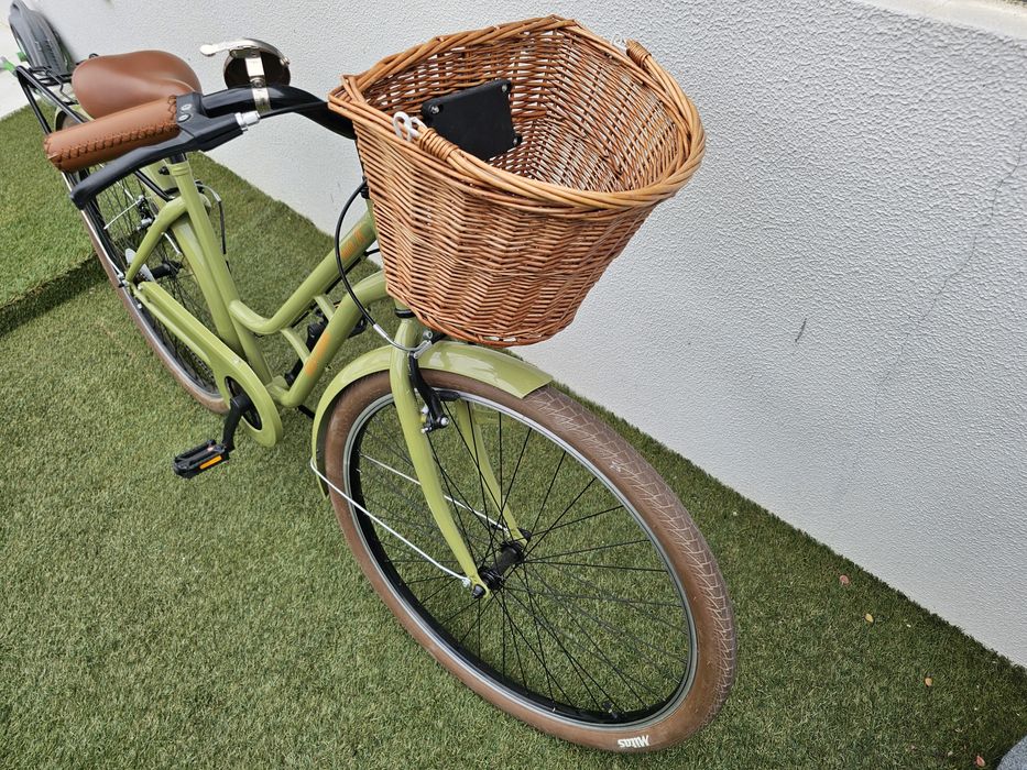 Bicicleta de cidade urban garden