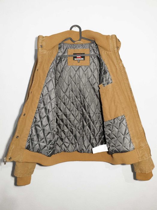 Kurtka Quiksilver Brooks - Brązowa - rozmiar S