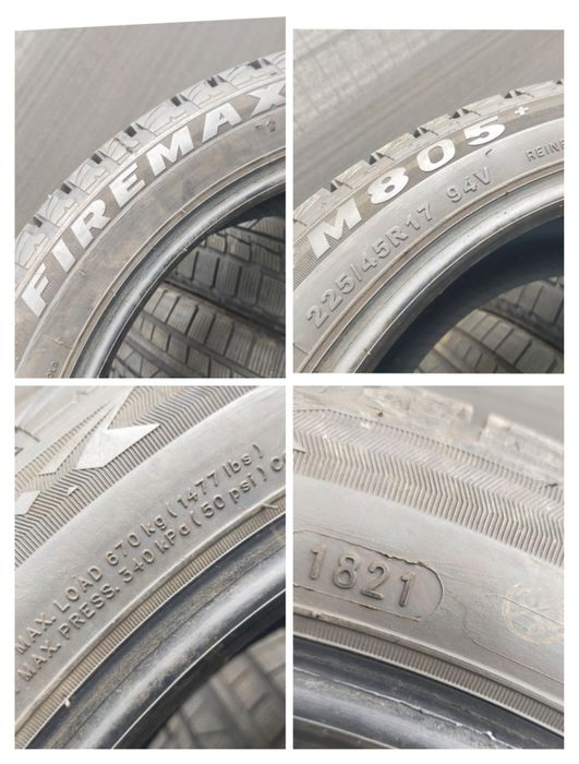 opony zimowe 225/45R17  94V  Firemax
