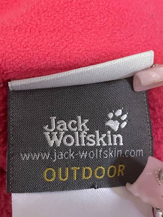 Флісова рожева кофта Jack Wolfskin жіноча