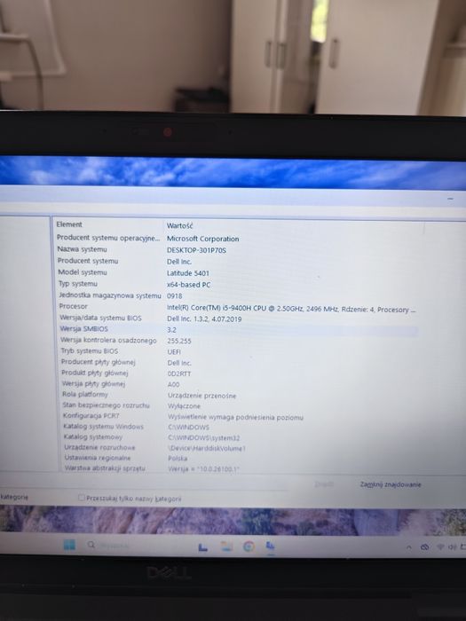 laptop Dell 5401
