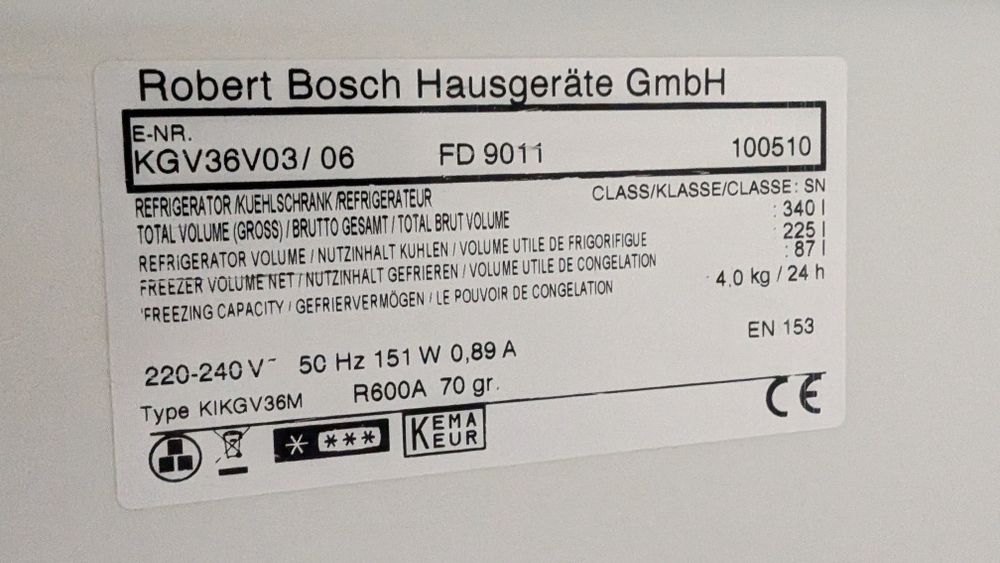 Холодильник  Bosch