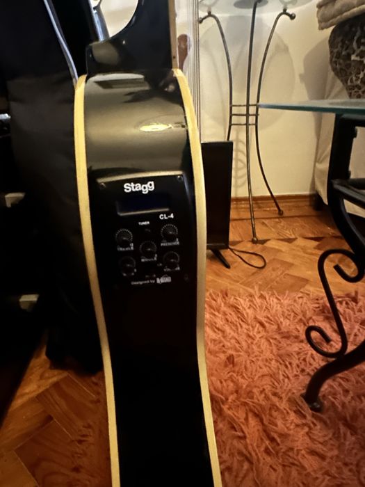 Guitarra clássica elétrica Stagg