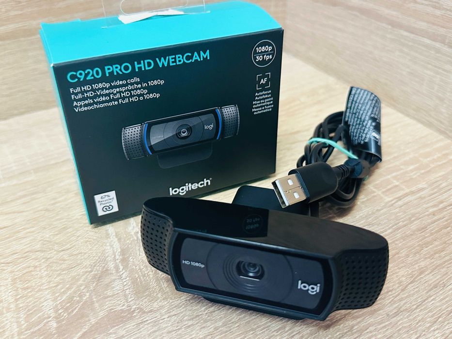 Kamera internetowa Logitech C920 HD Pro 3MP 1920x1080 px USB 2.0 Stan BDB