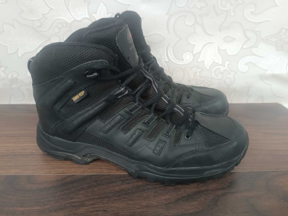 Кожа ботинки на зиму берцы Ecco gore tex 42 размер 27 см