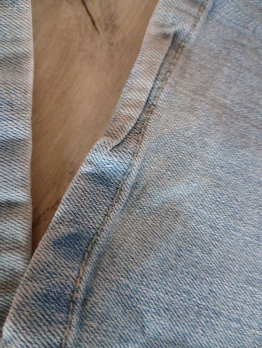 Spodnie dżinsowe męskie jasnoniebieskie xxl