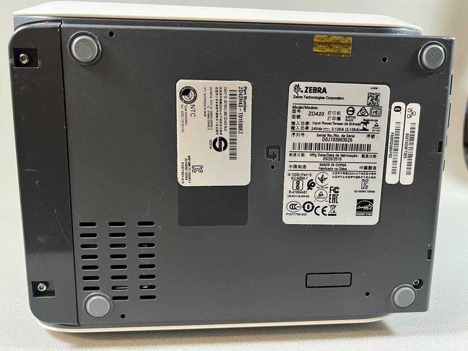 Термотрансферний принтер  Zebra Z420 300dpi (usb, LAN ,BT).