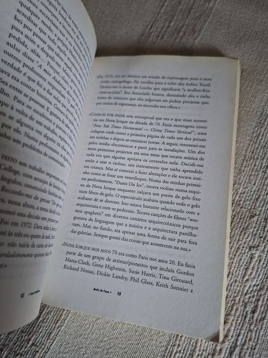 Anéis de Fumo Laurie Anderson Assirio & Alvim