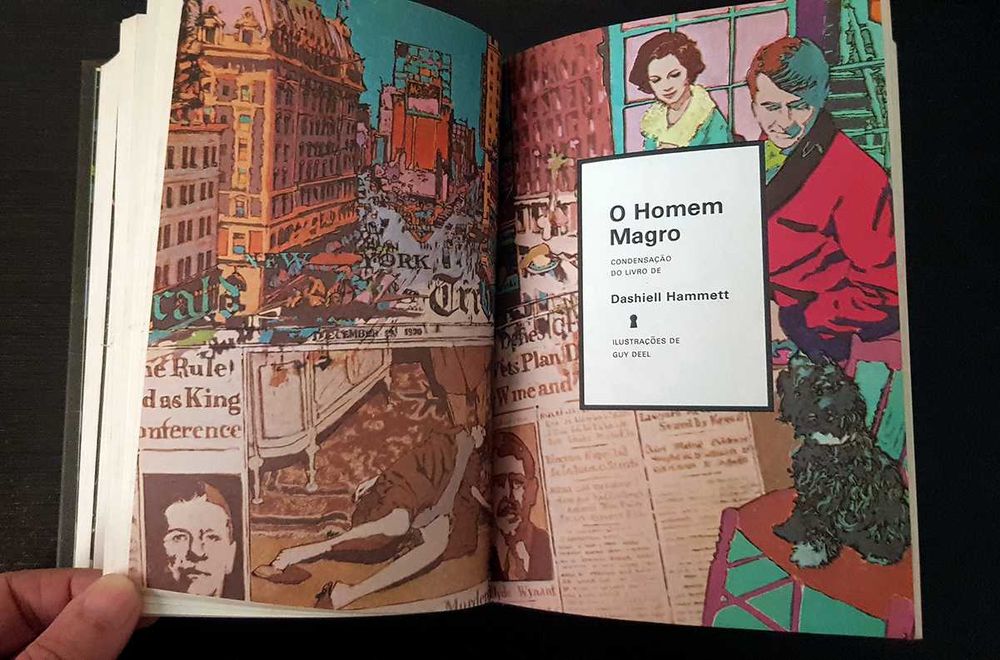 Modernos Clássicos do Suspense (5 clássicos) 1972 ilustrado