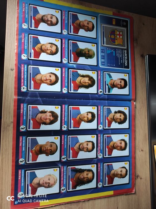 Album UEFA Champions League 2006/07 Panini kompletny 100%