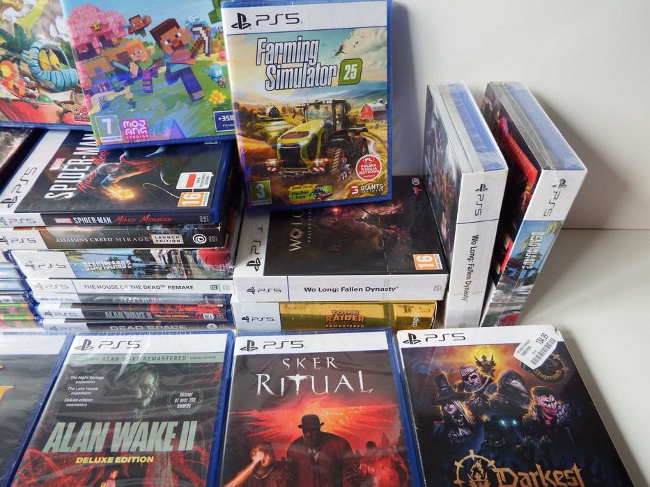 GRY NA KONSOLĘ Sony PS5 Playstation 5 GRY PS5 Płock MEGA wybór !!!