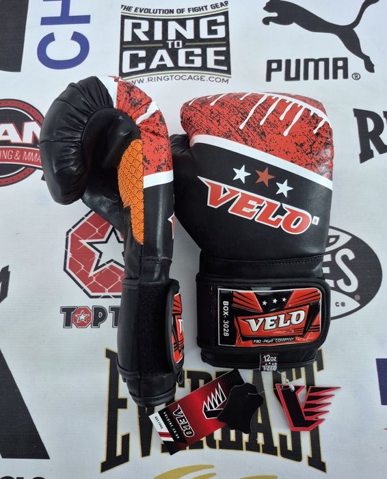Velo Pro GelTech  12  Oz Оригінал Боксерські рукавиці з гелем Mma Мма