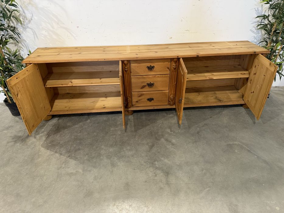 Piękna duża sosnowa komoda lite drewno super stan dowóz wysyłka