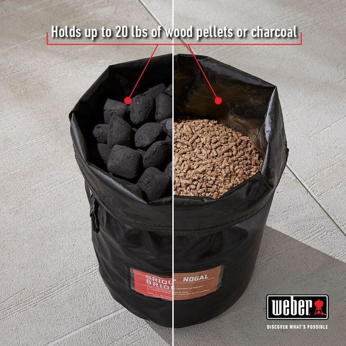 Сумка Weber для зберігання пелет/брикетів/вугілля для грилей Weber