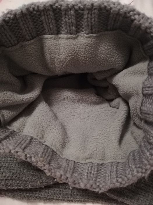 Czapka New balance i komin Zara, dla chłopca